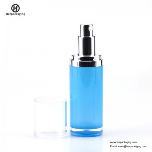 HXL312 Vacío acrílico crema sin aire y botella de loción envases cosméticos cuidado de la piel contenedor