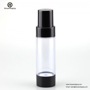 HXL419A Vacío acrílico crema sin aire y botella de loción envases cosméticos cuidado de la piel contenedor